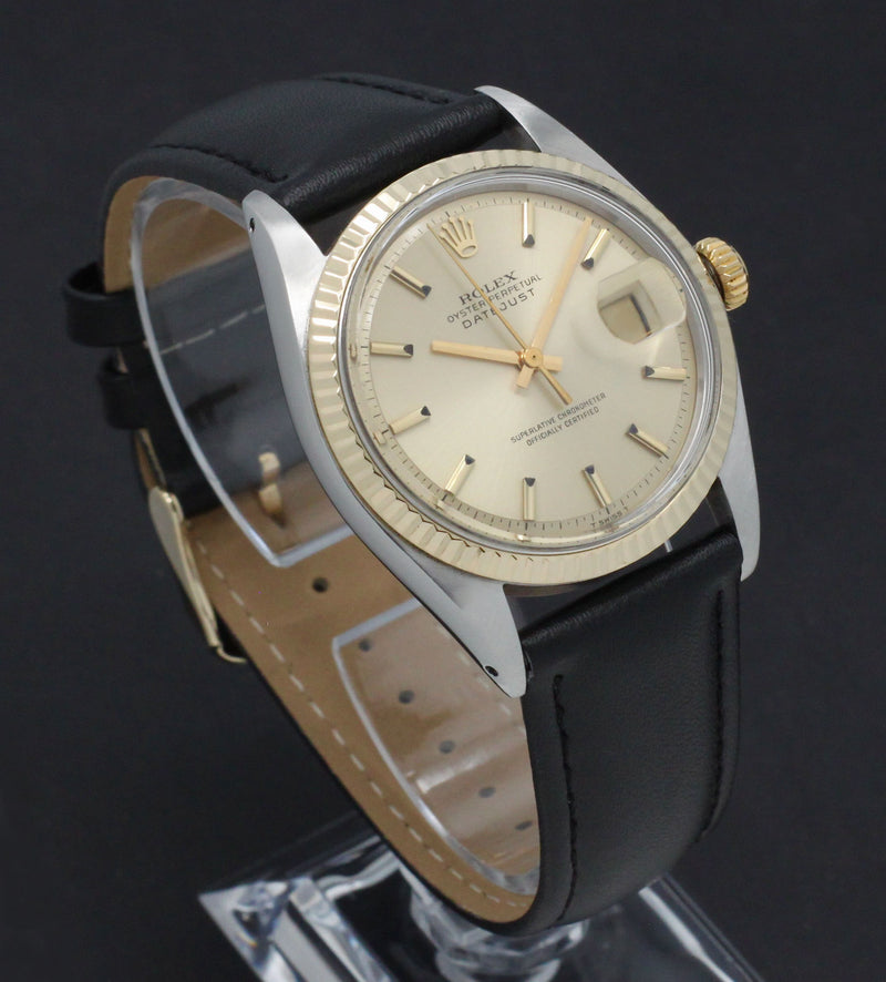 Rolex Datejust 1601 - 1969 - goud/staal - two/tone - Rolex horloge - Rolex kopen - Rolex heren horloge - Trophies Watches