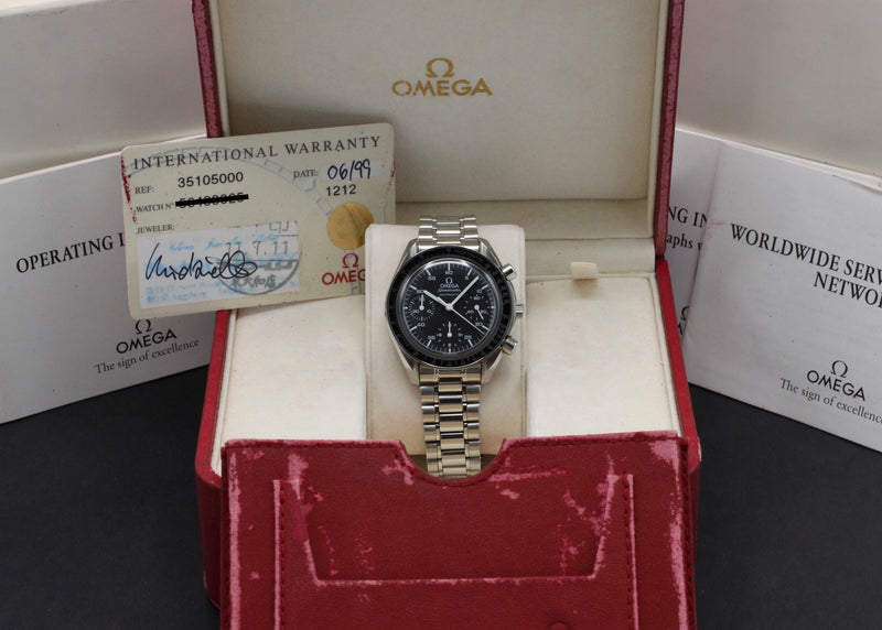 Omega Speedmaster Reduced 3510.50.00 - 1999 - Omega horloge - Omega kopen - Omega heren horloge - Trophies Watches