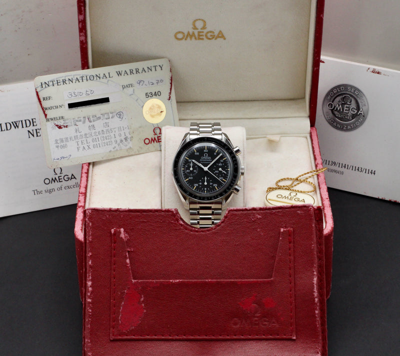 Omega Speedmaster Reduced 3510.50.00 - 1995 - Omega horloge - Omega kopen - Omega heren horloge - Trophies Watches