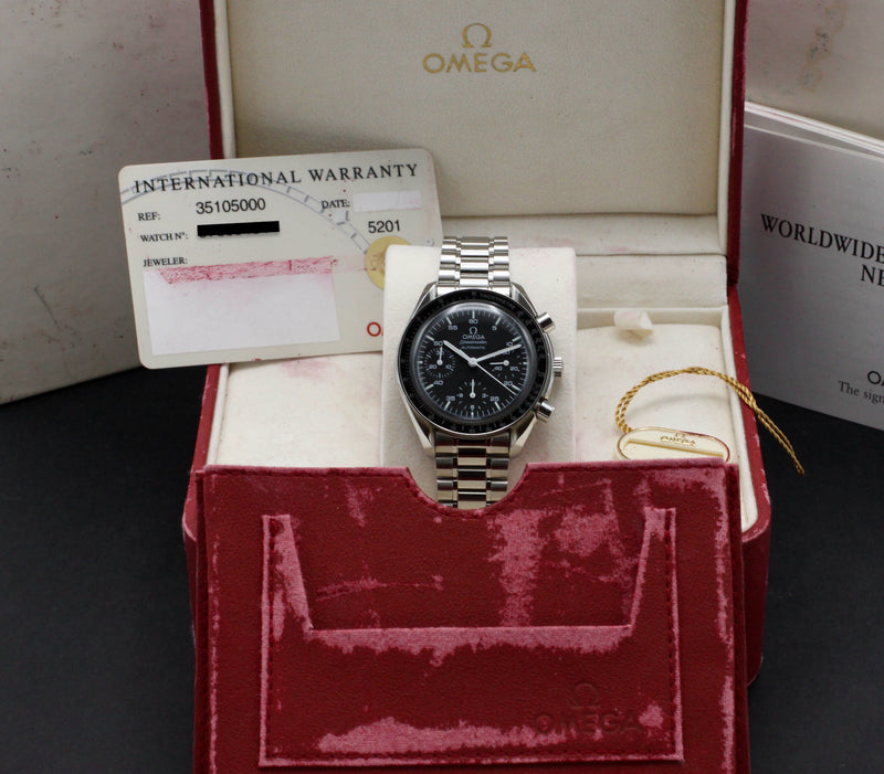 Omega Speedmaster Reduced 3510.50.00 - 1998 - Omega horloge - Omega kopen - Omega heren horloge - Trophies Watches