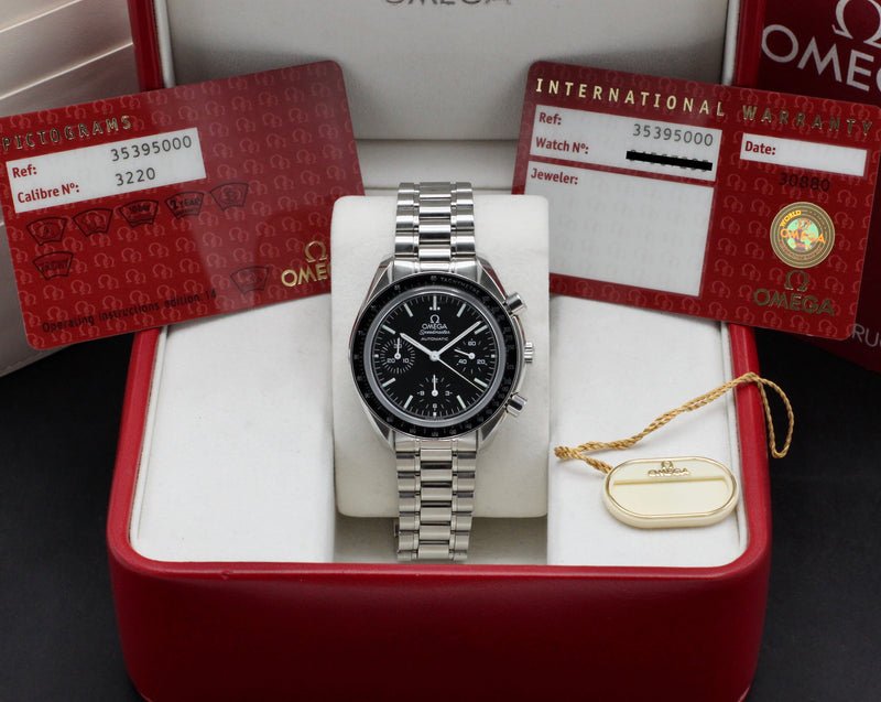 Omega Speedmaster Reduced 3539.50.00 - 2010 - Omega horloge - Omega kopen - Omega heren horloge - Trophies Watches