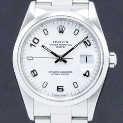 Rolex Oyster Perpetual Date 15200 - 2005 - Rolex horloge - Rolex kopen - Rolex heren horloge - Trophies Watches