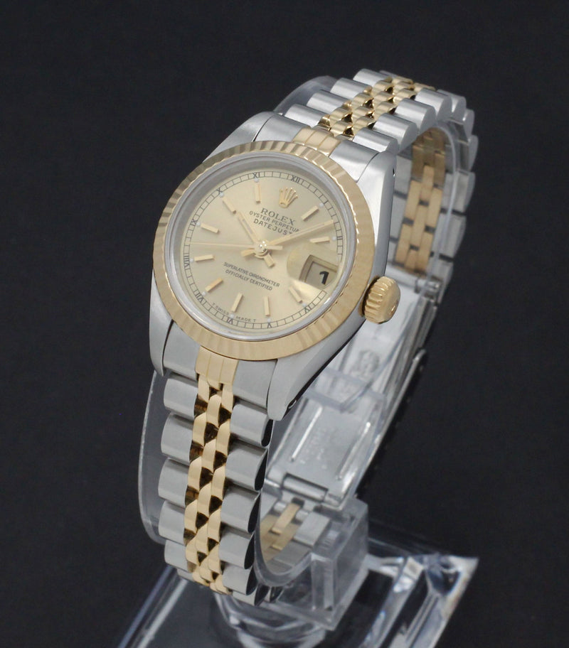 Rolex Lady-Datejust 69173 - 1990 - Rolex horloge - Rolex kopen - Rolex dames horloge - Trophies Watches