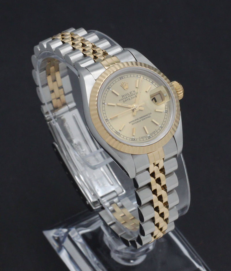 Rolex Lady-Datejust 69173 - 1990 - Rolex horloge - Rolex kopen - Rolex dames horloge - Trophies Watches