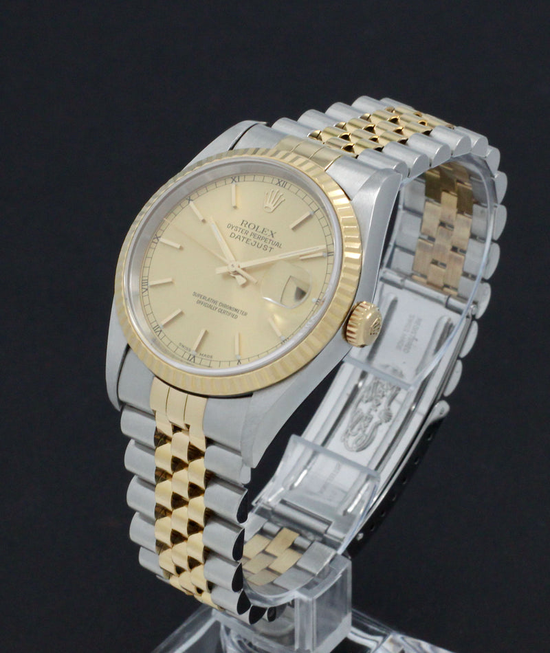 Rolex Datejust 16233 - 2002 - Rolex horloge - Rolex kopen - Rolex heren horloge - Trophies Watches