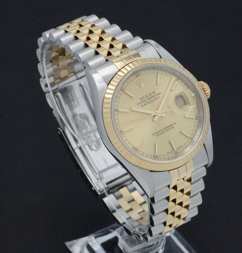 Rolex Datejust 16233 - 2002 - Rolex horloge - Rolex kopen - Rolex heren horloge - Trophies Watches