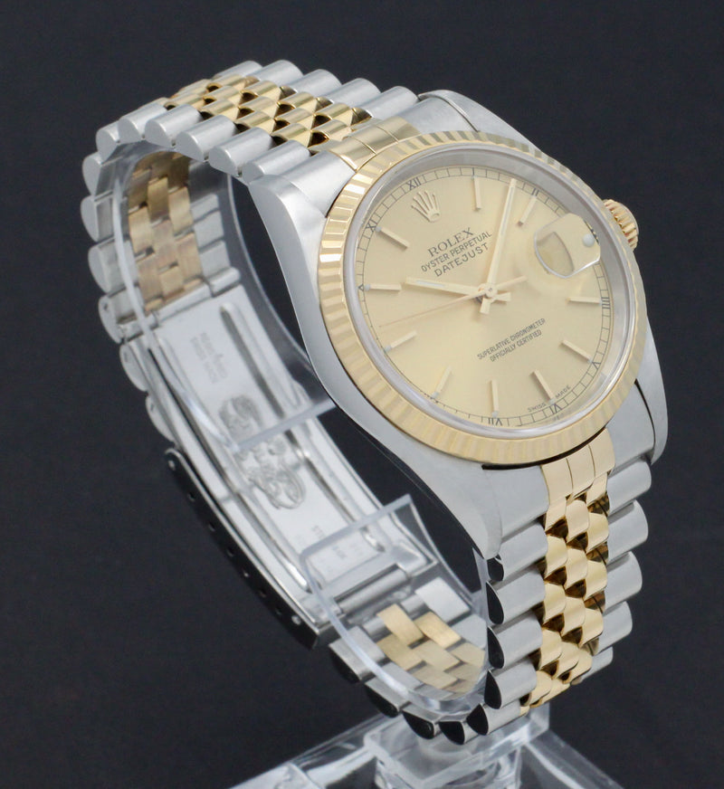 Rolex Datejust 16233 - 2002 - Rolex horloge - Rolex kopen - Rolex heren horloge - Trophies Watches