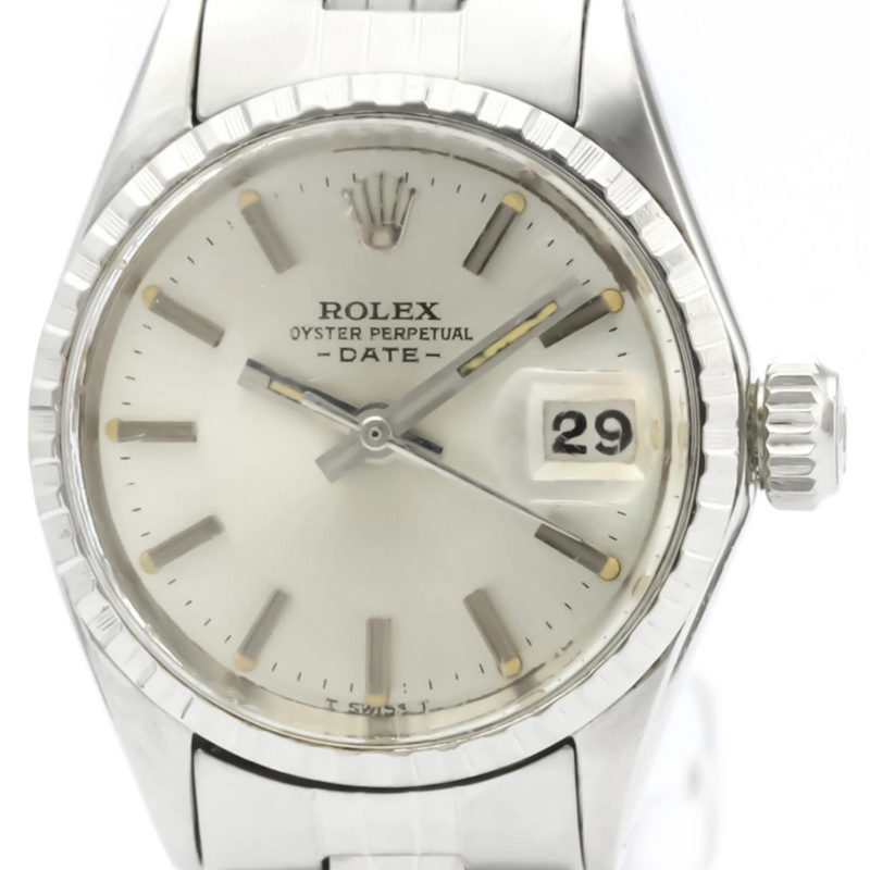 Rolex Oyster Perpetual Lady Date 6524 - 1969 - Rolex horloge - Rolex kopen - Rolex dames horloge - Trophies Watches