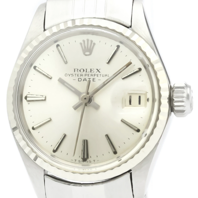 Rolex Oyster Perpetual Lady Date 6517 - 1971 - Rolex horloge - Rolex kopen - Rolex dames horloge -  Trophies Watches