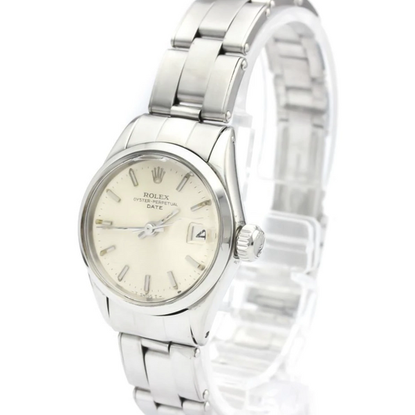 Rolex Oyster Perpetual Lady Date 6516 - 1968 - Rolex horloge - Rolex kopen - Rolex dames horloge - Trophies Watches