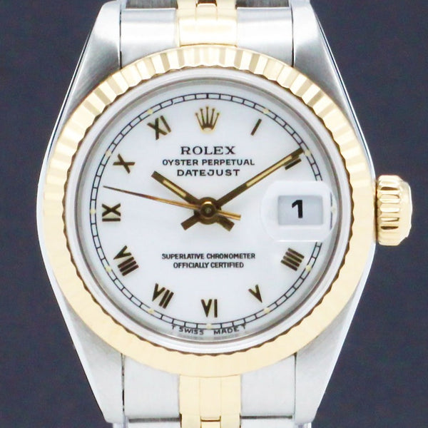 Rolex Lady-Datejust 69173 - 1996 - Rolex horloge - Rolex kopen - Rolex dames horloge - Trophies Watches