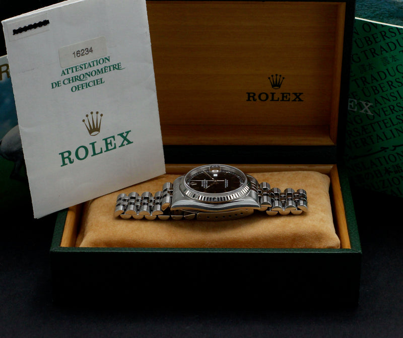 Rolex Datejust 16234 - 2000 - Rolex horloge - Rolex kopen - Rolex heren horloge - Trophies Watches