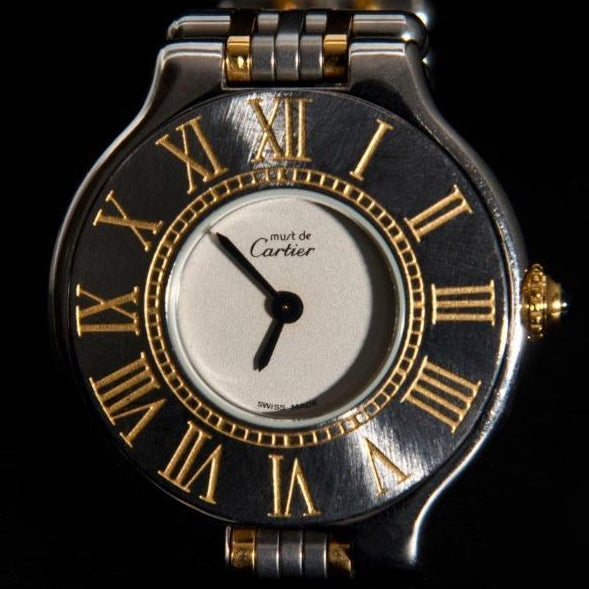 Cartier Must de Cartier 21 1330 - Cartier horloge - Cartier kopen - Cartier dames horloge - Trophies Watches