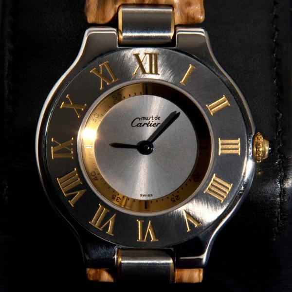 Cartier Must de Cartier 21 1330 - Cartier horloge - Cartier kopen - Cartier dames horloge - Trophies Watches